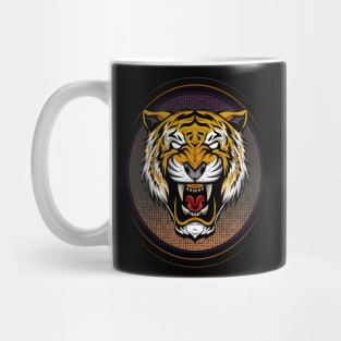 Tiger mascot illustration Mug